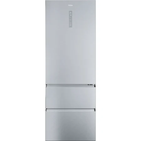 Frigorífico Combi Haier 3D 70 Series 5 HTR5720ENMG | Ancho 70 cm, 483L, Direct Access, Wi-Fi – Plata