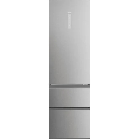 Frigorífico Combi Haier HTW7620ANMG 3D 60 Series 7 Pro | Direct Access, Wi-Fi, 205 cm, 414L – Inox