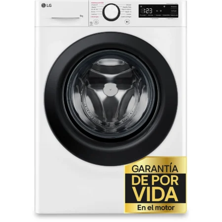 Lavadora LG Serie 500 F4WR5009A6W | 9 kg, 1400 rpm, Motor AI Direct Drive™, Clase A-10%, Vapor Steam™ – Blanco