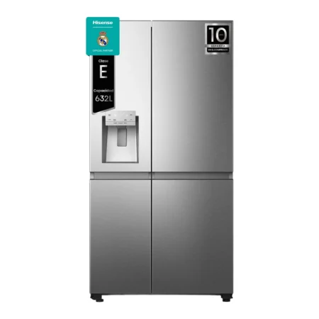 Frigorífico Americano Hisense RS818N4TIE1 | 636 L, No Frost, Wi-Fi, Dispensador de Agua y Hielo – Inox