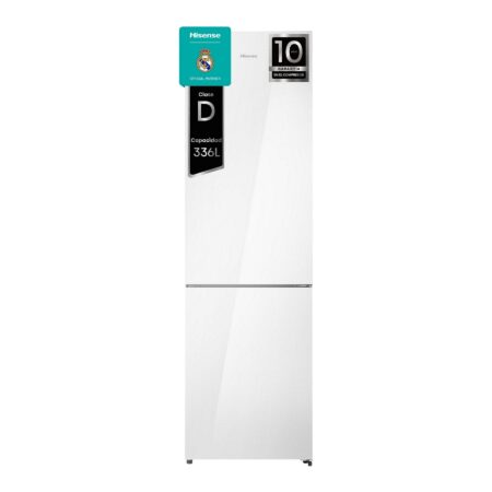 Frigorífico Combi Hisense RB440N4GWD | Total No Frost, 200.4 cm, 336 L – Cristal Blanco