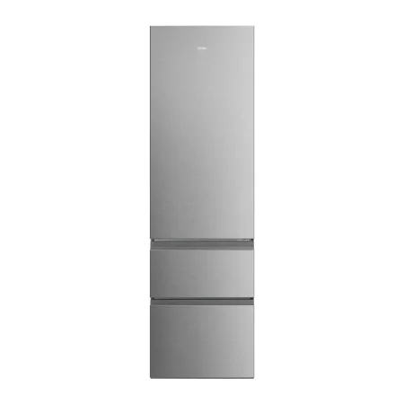Frigorífico Combi Haier HTR3620DNMG | 3D Direct Access, Total No Frost, 205 cm, 414L – Inox