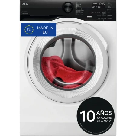 Lavadora AEG Serie 6000 LFE6G54H2B | 10.5 kg, 1400 rpm, Motor Inverter+, Higiene con Vapor – Blanco