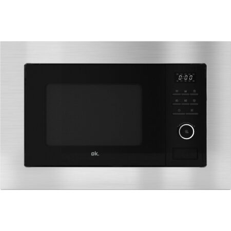Microondas integrable ok. OMWG 2022-31 BI DM | 20 L, 800 W con Grill 1000 W Gris y Negro
