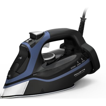 Plancha de vapor - Rowenta DW9411D1 Steamforce Plus | 3000 W, Golpe de vapor 250 g/min y Suela Microsteam 400 HD Profile Azul