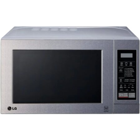 Microondas con Grill LG MH6044V | 20 L, Sistema i-wave y EasyClean™ Acero Inoxidable