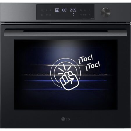 Horno Multifunción LG InstaView™ WS7D7631WB | 76 L, Pirolítico y Air Sous Vide Acero Negro Mate
