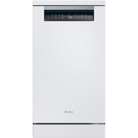 Lavavajillas Haier I-Pro Shine Series 5 XF1C3TB1FW | 11 servicios, 45 cm, Motor Inverter, Wi-Fi, Clase C – Blanco