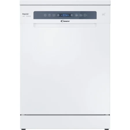 Lavavajillas Candy Rapidò CF 3C7F0W | 13 Servicios, 60 cm, Motor Inverter Speed-Drive, Wi-Fi, Clase C – Blanco