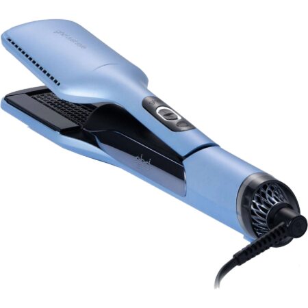 Plancha de pelo - ghd Duet Style | Alisador de mojado a seco, Tecnología Air-Fusion™, 185 °C Azul Gélido