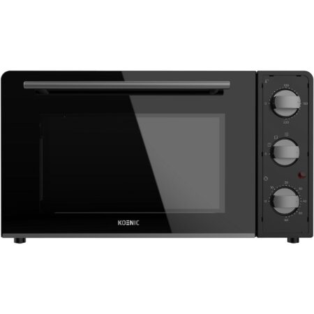 Mini Horno KOENIC KMO 45225 | 45 L, 2000 W y Temporizador Negro