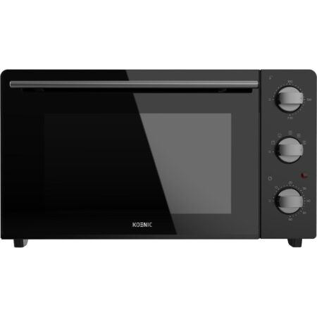 Mini horno KOENIC KMO 38225 | 38 L, 2000 W y Temporizador Negro
