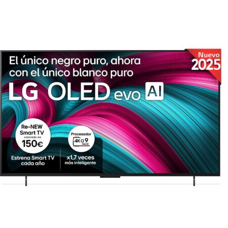 TV OLED 42" LG OLED42C55LA | OLED evo 4K, Procesador α9 AI Gen8 y Smart TV webOS Negro