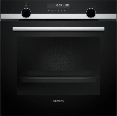 Horno Multifunción Siemens iQ500 HB578GES3 | 71 L, Pirolítico e Hidrolítico Negro