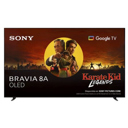 TV OLED 55" Sony BRAVIA 8A | 4K UHD, Procesador Cognitive XR y Google TV Negro
