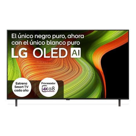 TV OLED 55" LG OLED55B56LA | OLED 4K, Procesador α8 AI Gen2 y Smart TV webOS Umber Brown
