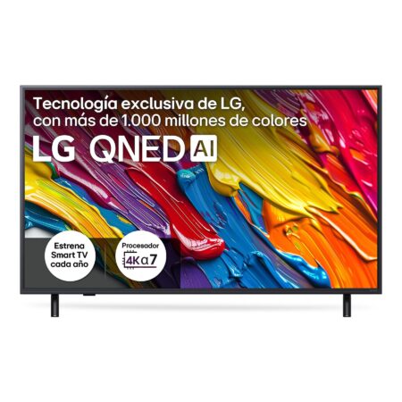 TV QNED 50" LG 50QNED82A6B | UHD 4K, Procesador α7 AI Gen8 y Smart TV webOS Ashed Blue