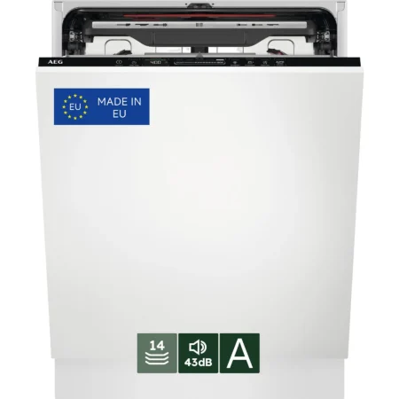 Lavavajillas Integrable AEG Serie 7000 FSE76727P | 14 servicios, 60 cm, Clase A, QuickSelect, MaxiFlex – Sin panelar
