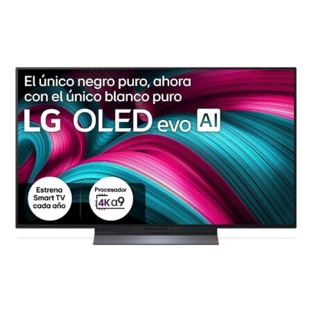 TV OLED 77" LG OLED77C55LA | OLED evo 4K, Procesador α9 AI Gen8 y Smart TV webOS Negro