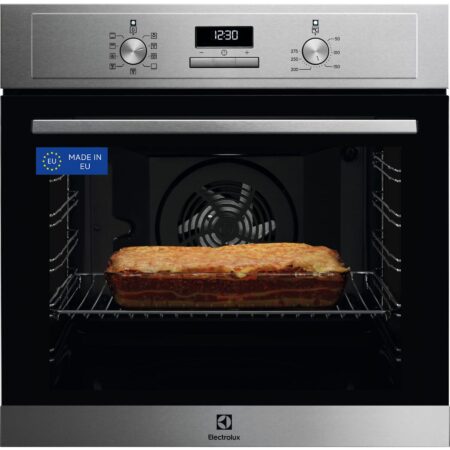Horno Multifunción Electrolux SurroundCook® EOF3H54X | 72 L, AquaClean e Inox Antihuellas