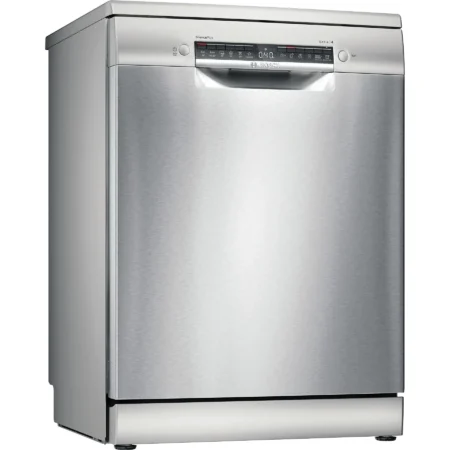 Gemini ha dicho Aquí tienes la ficha de este modelo de Bosch siguiendo la estructura solicitada:  Título: Lavavajillas Bosch SMS4EKI06E Serie 4 | 60 cm, 13 Servicios, Home Connect y Acero Antihuellas