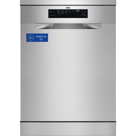 Lavavajillas AEG Serie 6000 SatelliteClean FFB74927ZM | 14 Servicios, Clase C e Inox