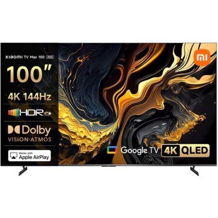 TV QLED 100" Xiaomi TV Max 100 | QLED 4K, Google TV y 120-240Hz en Gris Oscuro