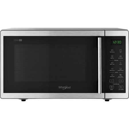 Microondas con Grill Whirlpool MWP 253 SX | 25 L, Función Auto Clean y Auto Cook Inox