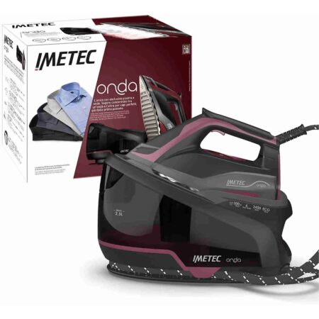 Centro de Planchado Imetec Onda P2 9432 | 2400W, Tecnología de Onda Patentada y Depósito de 2,5 L