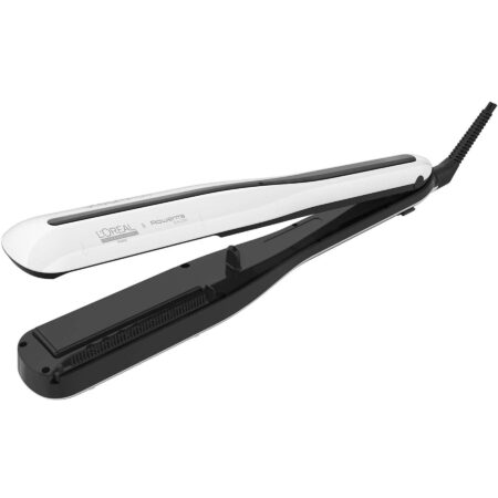 Plancha de Pelo Profesional L’Oréal Professionnel Steampod 3.0 | Tecnología de Vapor, Cerámica, 210 °C, Negro