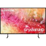 TV LED 50" Samsung 50DU7172 | UHD 4K, Crystal Processor y HDR10+ Negro