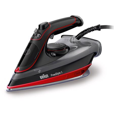 Plancha de Vapor Braun TexStyle 5 SI5057RD | 2700W, Suela FreeGlide 3D y Tecnología iCare