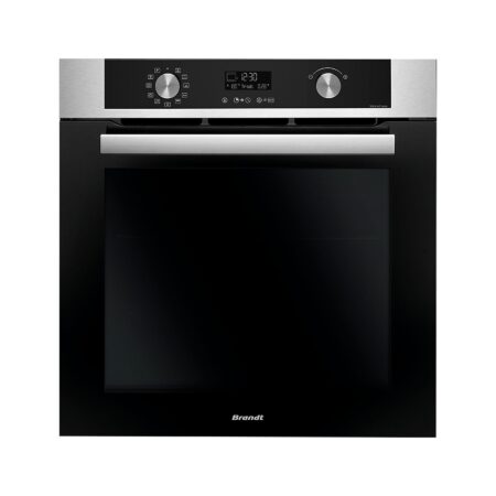 Horno Pirolítico Brandt BOP2432X | 67 L, Eficiencia A+ y Guía Culinaria Inoxidable