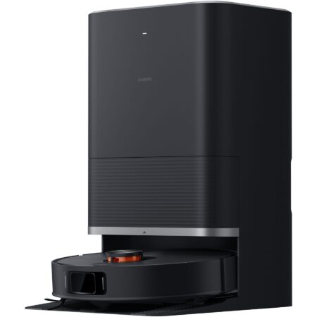 Robot aspirador y friegasuelos - Xiaomi Vacuum X20 Max | 8000 Pa, Lavado con Agua Caliente, Navegación Láser LDS y Base Multifunción Negro