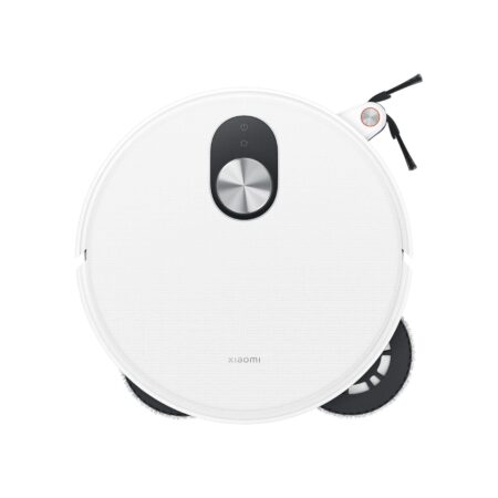 Robot aspirador y friegasuelos - Xiaomi Vacuum 5 Pro | 55 W, 140 min, Navegación Láser, Base de Autovaciado y IA Blanca