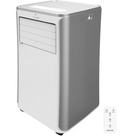 Aire Acondicionado Portátil Cecotec ForceClima 9100 Soundless | 9000 BTU, Tecnología Antivibración y 4 Modos de Uso