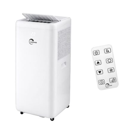 Aire Acondicionado Portátil Reversible SANNOVER Fresho 12000 | 3,5 kW, Frío/Calor, Ultra Silencioso y Kit Completo