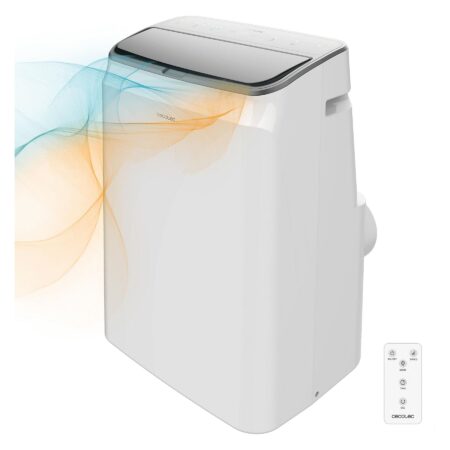 Aire Acondicionado Portátil Cecotec ForceClima 12600 Soundless Heating | 12.000 BTU, Bomba de Calor y Tecnología Silenciosa